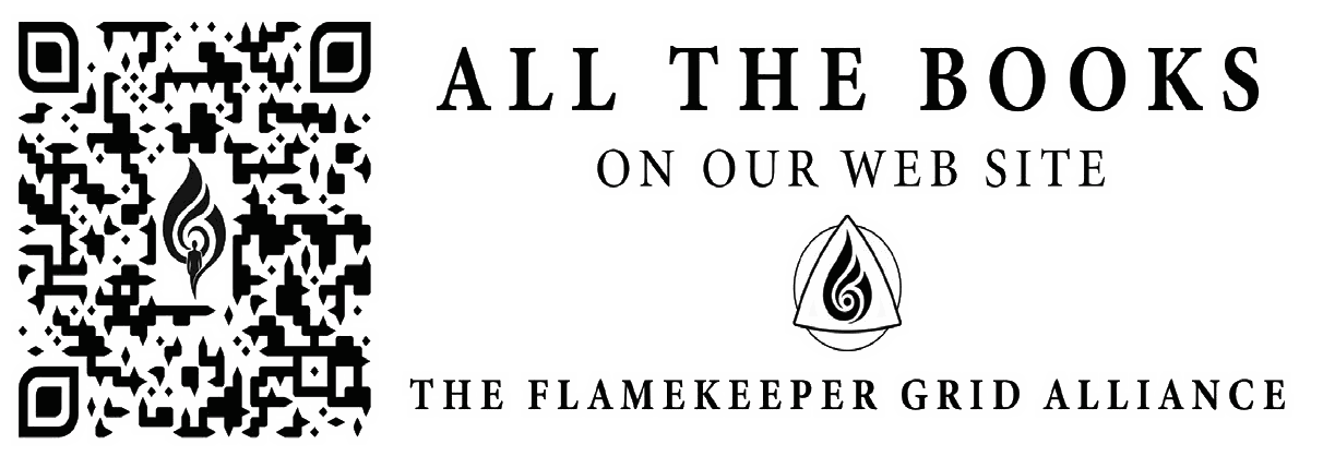 QR code: All the books on our web site, The Flamekeeper Grid Alliance